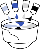 着色技術